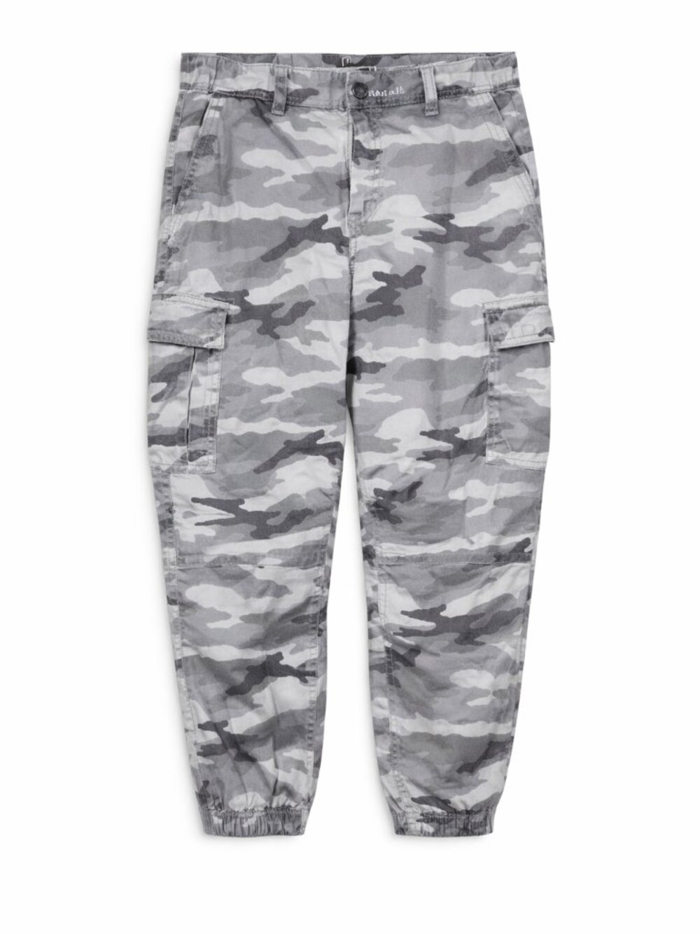 American Eagle Outfitters Gray Camouflage Cargo Pants, Size 16